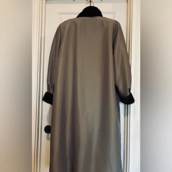 J. Percy for Marvin Richards Vintage Women’s Reversible Coat Size LP - Picture 2 of 9